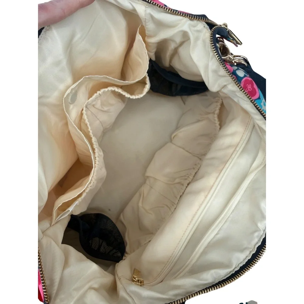 Itzy Ritzy Triple Threat Diaper Bag‎ Posy Pop Floral Multi-Way Backpack Satchel